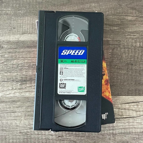 SPEED [ VHS - 1994 ] KEANU REEVES SANDRA BULLOCK DENNIS HOPPER - FOX VIDEO - Picture 6 of 7